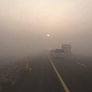 Driving in Fog or Heavy Smoke