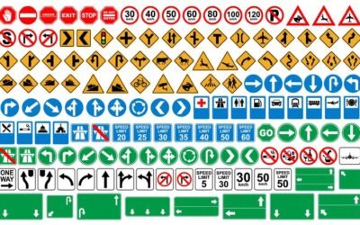 آزمون های سوالات متوسط 8 علائم جاده