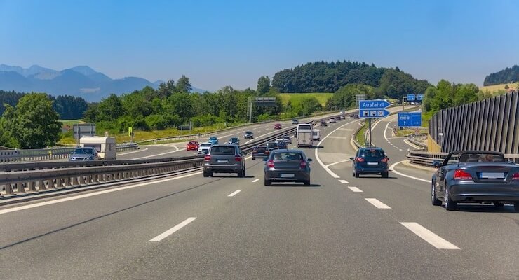 germany summer sunny day road traffic country high speed highway 356860 7441 e1748114563910