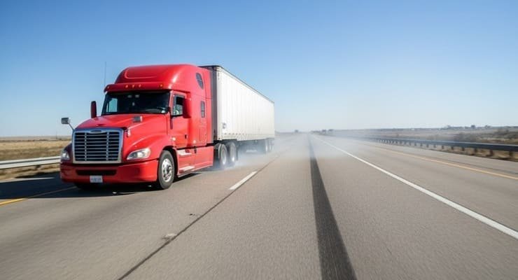 ۴ راز آزمون رانندگی کامیون